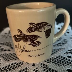Vintage Mug signed Mark Johnson